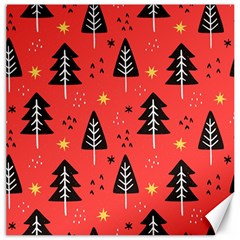 Christmas Christmas Tree Pattern Canvas 16  X 16  by Amaryn4rt