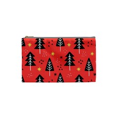 Christmas Christmas Tree Pattern Cosmetic Bag (small) by Amaryn4rt