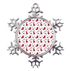 Christmas Template Advent Cap Metal Large Snowflake Ornament by Amaryn4rt