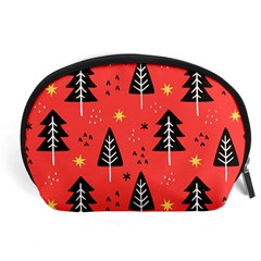 Christmas Christmas Tree Pattern Accessory Pouch (large) by Amaryn4rt