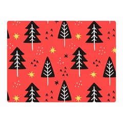 Christmas Christmas Tree Pattern Two Sides Premium Plush Fleece Blanket (mini) by Amaryn4rt