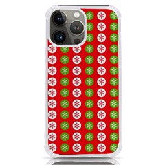 Festive Pattern Christmas Holiday Iphone 13 Pro Max Tpu Uv Print Case by Amaryn4rt