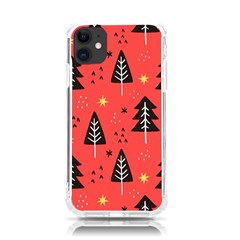 Christmas Christmas Tree Pattern Iphone 11 Tpu Uv Print Case by Amaryn4rt