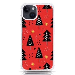 Christmas Christmas Tree Pattern Iphone 14 Tpu Uv Print Case by Amaryn4rt