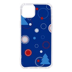 Christmas Pattern Tree Design Iphone 14 Plus Tpu Uv Print Case by Amaryn4rt