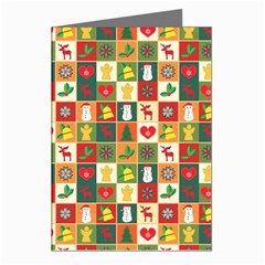 Pattern-christmas-patterns Greeting Cards (pkg Of 8) by Amaryn4rt