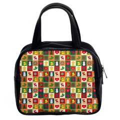 Pattern-christmas-patterns Classic Handbag (two Sides) by Amaryn4rt