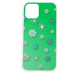 Snowflakes-winter-christmas-overlay Iphone 12 Pro Max Tpu Uv Print Case by Amaryn4rt