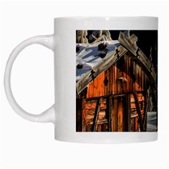 Christmas-landscape White Mug by Amaryn4rt