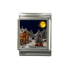 Christmas-landscape Italian Charm (13mm) by Amaryn4rt