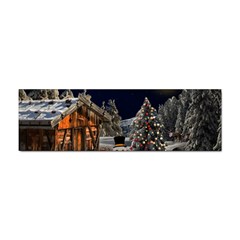 Christmas-landscape Sticker Bumper (100 Pack) by Amaryn4rt