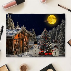 Christmas-landscape Cosmetic Bag (xl) by Amaryn4rt