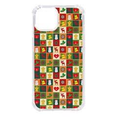 Pattern-christmas-patterns Iphone 14 Tpu Uv Print Case