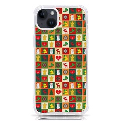 Pattern-christmas-patterns Iphone 14 Plus Tpu Uv Print Case by Amaryn4rt