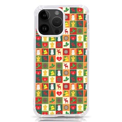 Pattern-christmas-patterns Iphone 14 Pro Max Tpu Uv Print Case by Amaryn4rt