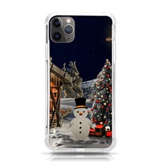 Christmas-landscape Iphone 11 Pro Max 6 5 Inch Tpu Uv Print Case by Amaryn4rt