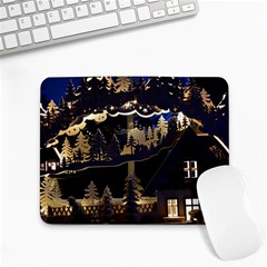 Christmas-advent-candle-arches Small Mousepad by Amaryn4rt