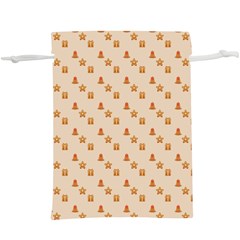 Christmas-wrapping-paper Lightweight Drawstring Pouch (xl) by Amaryn4rt