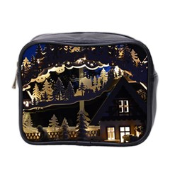 Christmas-advent-candle-arches Mini Toiletries Bag (two Sides) by Amaryn4rt