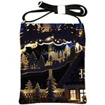 Christmas-advent-candle-arches Shoulder Sling Bag Front