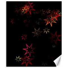 Christmas-background-motif-star Canvas 20  X 24  by Amaryn4rt