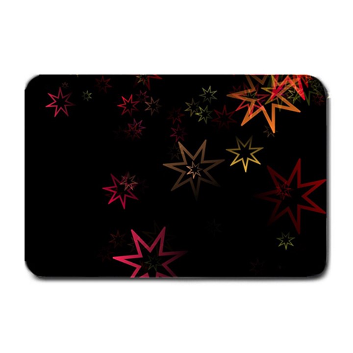 Christmas-background-motif-star Plate Mats