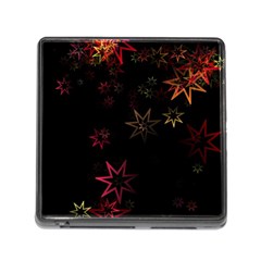 Christmas-background-motif-star Memory Card Reader (square 5 Slot) by Amaryn4rt