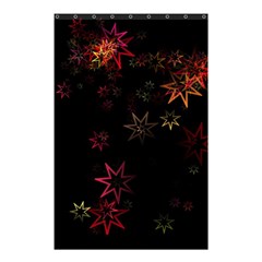 Christmas-background-motif-star Shower Curtain 48  X 72  (small)  by Amaryn4rt