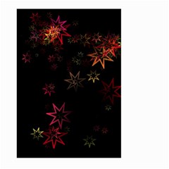 Christmas-background-motif-star Large Garden Flag (two Sides) by Amaryn4rt