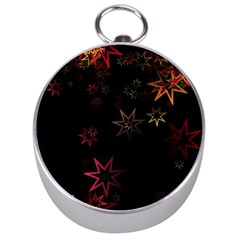 Christmas-background-motif-star Silver Compasses by Amaryn4rt