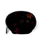 Christmas-background-motif-star Accessory Pouch (Small) Back