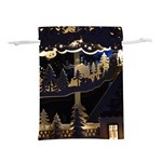 Christmas-advent-candle-arches Lightweight Drawstring Pouch (L) Back