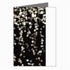 Christmas-bokeh-lights-background Greeting Cards (pkg Of 8) by Amaryn4rt