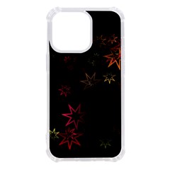 Christmas-background-motif-star Iphone 13 Pro Tpu Uv Print Case by Amaryn4rt