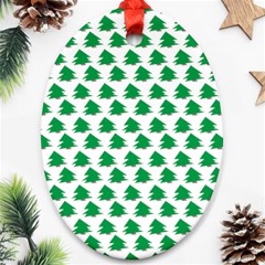 Christmas-tree-tree-holidays Ornament (oval) by Amaryn4rt