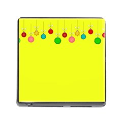 Christmas-bowls-garland-decoration Memory Card Reader (square 5 Slot) by Amaryn4rt