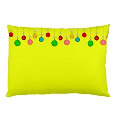 Christmas-bowls-garland-decoration Pillow Case (two Sides) by Amaryn4rt