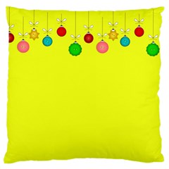 Christmas-bowls-garland-decoration Standard Premium Plush Fleece Cushion Case (one Side) by Amaryn4rt