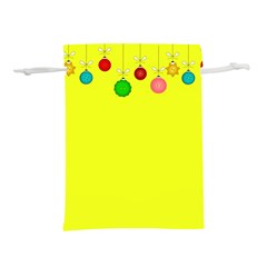 Christmas-bowls-garland-decoration Lightweight Drawstring Pouch (s) by Amaryn4rt