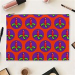 Christmas Candles Seamless Pattern Cosmetic Bag (XL) Front