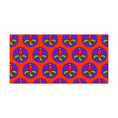 Christmas Candles Seamless Pattern Yoga Headband by Amaryn4rt