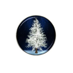 Tree Pine White Starlight Night Winter Christmas Hat Clip Ball Marker (10 Pack) by Amaryn4rt