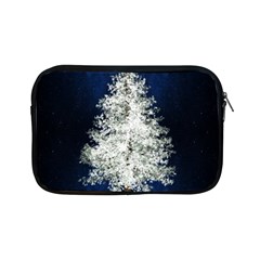 Tree Pine White Starlight Night Winter Christmas Apple Ipad Mini Zipper Cases by Amaryn4rt