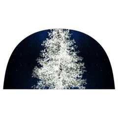 Tree Pine White Starlight Night Winter Christmas Anti Scalding Pot Cap by Amaryn4rt