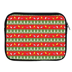 Christmas-papers-red-and-green Apple Ipad 2/3/4 Zipper Cases by Amaryn4rt