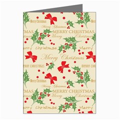 Christmas-paper-scrapbooking-- Greeting Cards (pkg Of 8) by Amaryn4rt