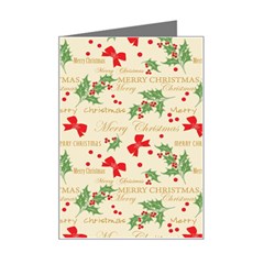 Christmas-paper-scrapbooking-- Mini Greeting Card