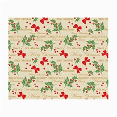 Christmas-paper-scrapbooking-- Small Glasses Cloth (2 Sides) by Amaryn4rt