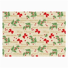 Christmas-paper-scrapbooking-- Large Glasses Cloth by Amaryn4rt