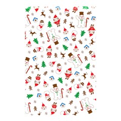 Christmas Shading Pattern Shower Curtain 48  X 72  (small)  by Amaryn4rt